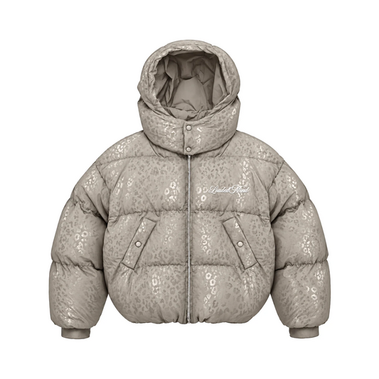 Leo Hooded Puffer - Grey