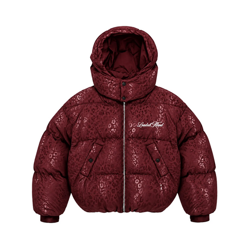 Leo Hooded Puffer - Red