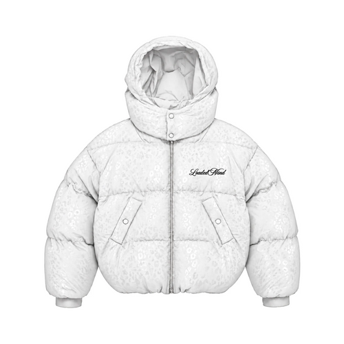 Leo Hooded Puffer - White