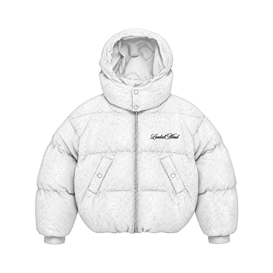 Leo Hooded Puffer - White